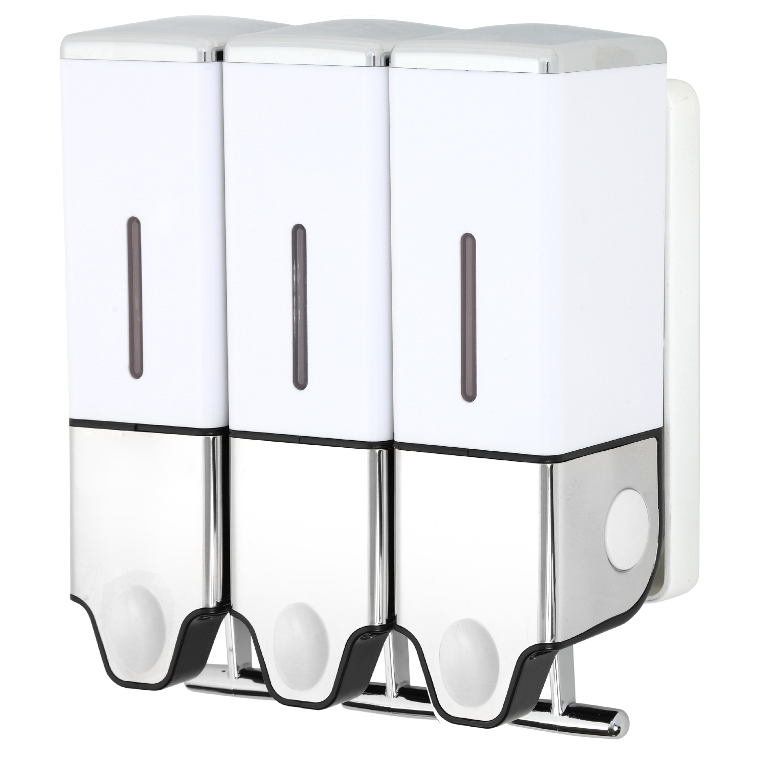 「レビュー投稿で１年保証」「累計10万本突破！」【大容量550ml＆大吐出量2-3ml】PREMM マグネット 壁掛け シャンプーディスペンサー 大容量 550ml×3本 550ml×2本