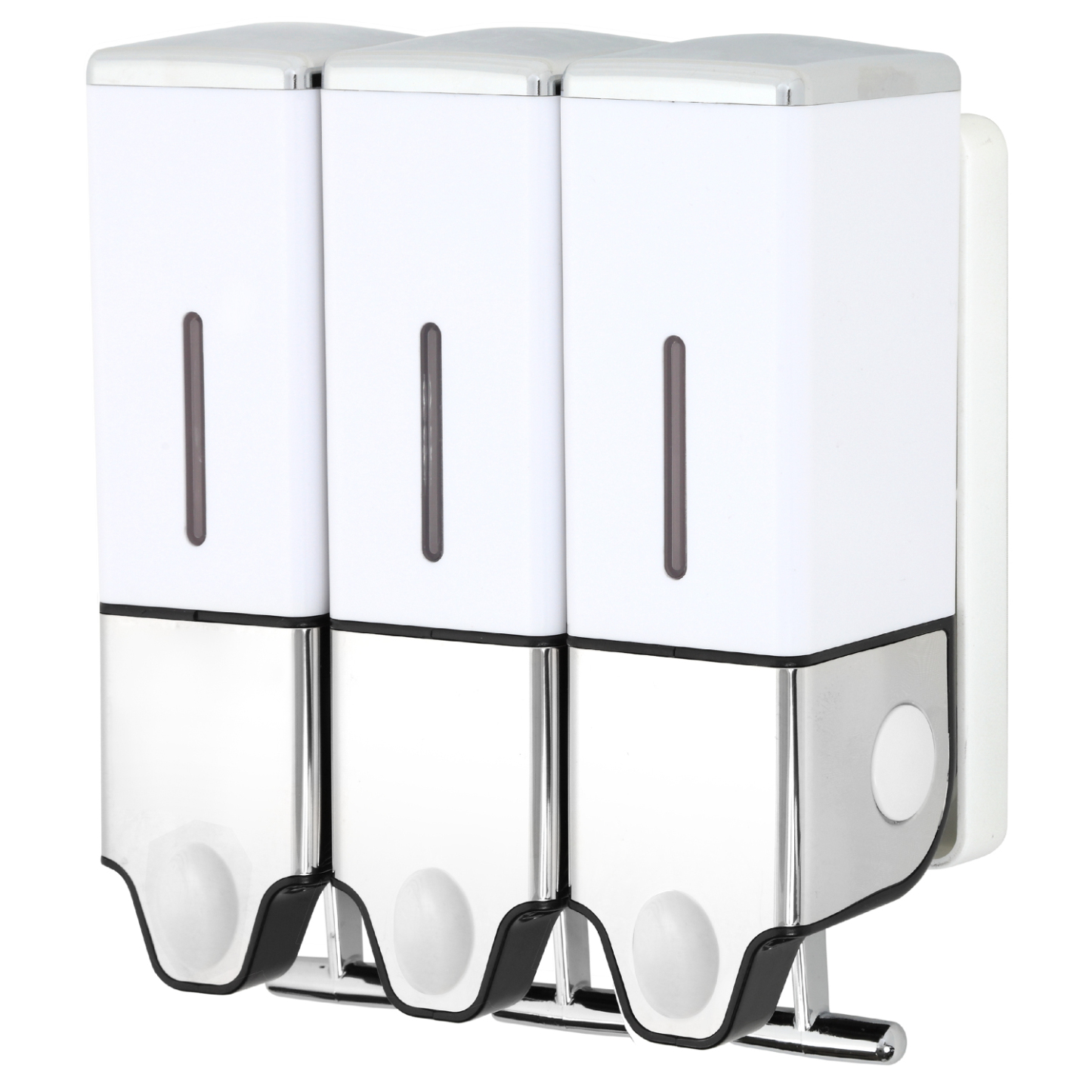 「レビュー投稿で１年保証」「累計10万本突破！」【大容量550ml＆大吐出量2-3ml】PREMM マグネット 壁掛け シャンプーディスペンサー 大容量 550ml×3本 550ml×2本