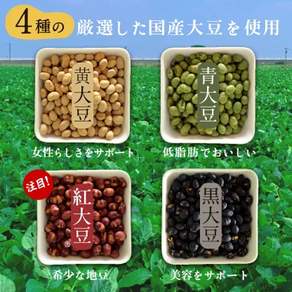 ＼楽天ランキング1位獲得！／ 煎り大豆 4種の煎り豆 国産 500g  機能性表示食品 無添加 無塩 お菓子 おやつ おつまみ 乾燥豆 業務用