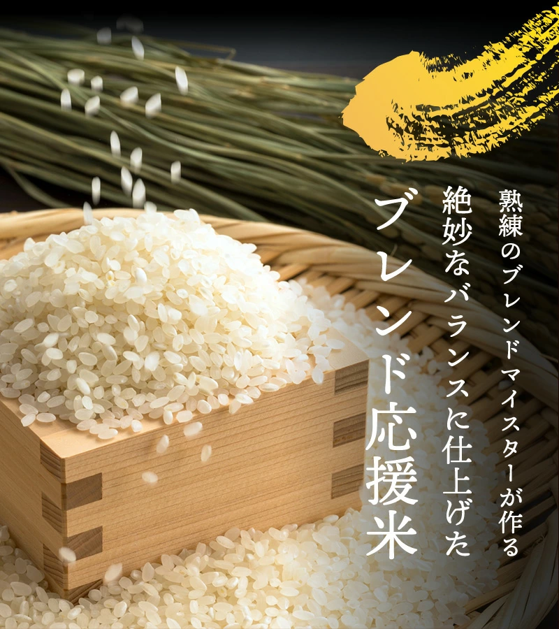 令和7年産新米使用 備蓄米 と 新米 の ブレンド 生活応援米 10kg (5kg×2) 白米 米 お米 新米50％使用！