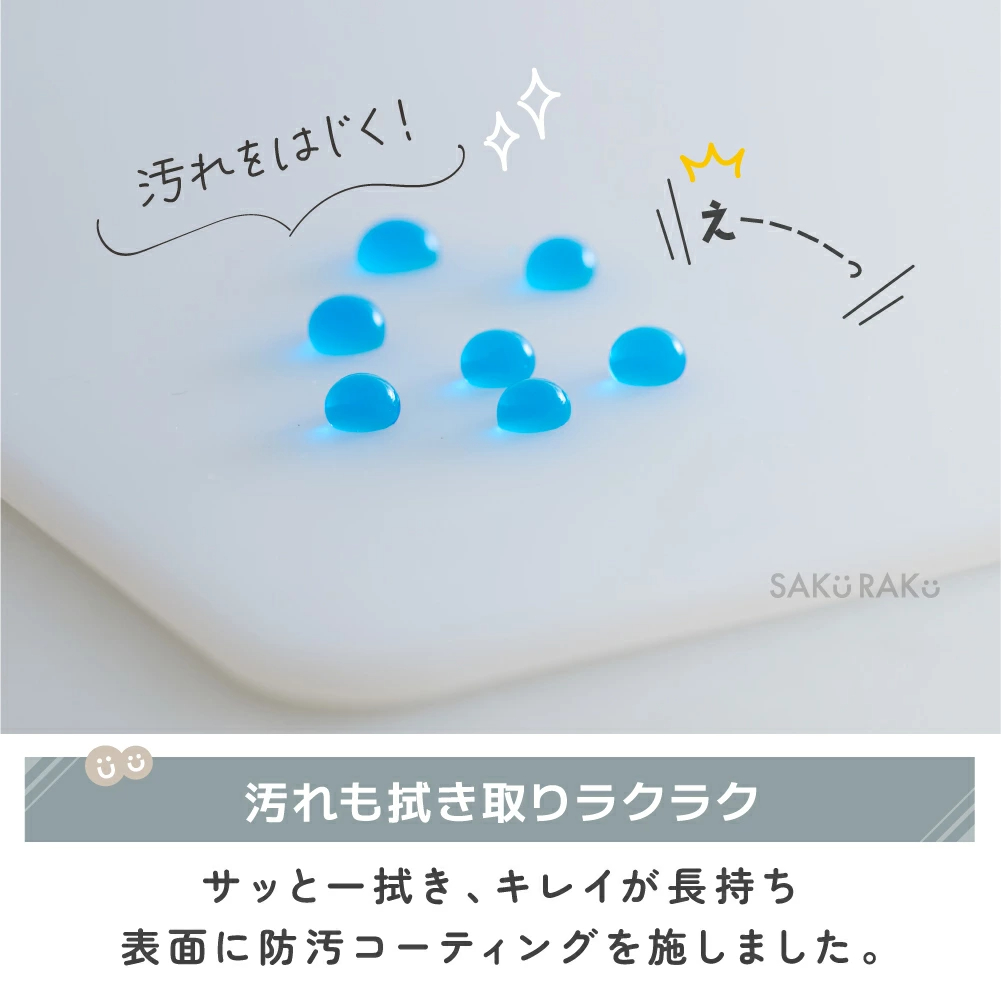 ＼半額クーポン！先着300名！3/4限定 ／NO MORE 浸水 sakuraku NEWシリコンマット ＼ピタッとエッジで水の侵入を「防ぐ」／60×80 60×60 60×40 60×90 耐熱 キッチン 調理台 保護シート 厚さ1.8mm 吸音 シンクマット 拭ける【特許・意匠出願済】pre