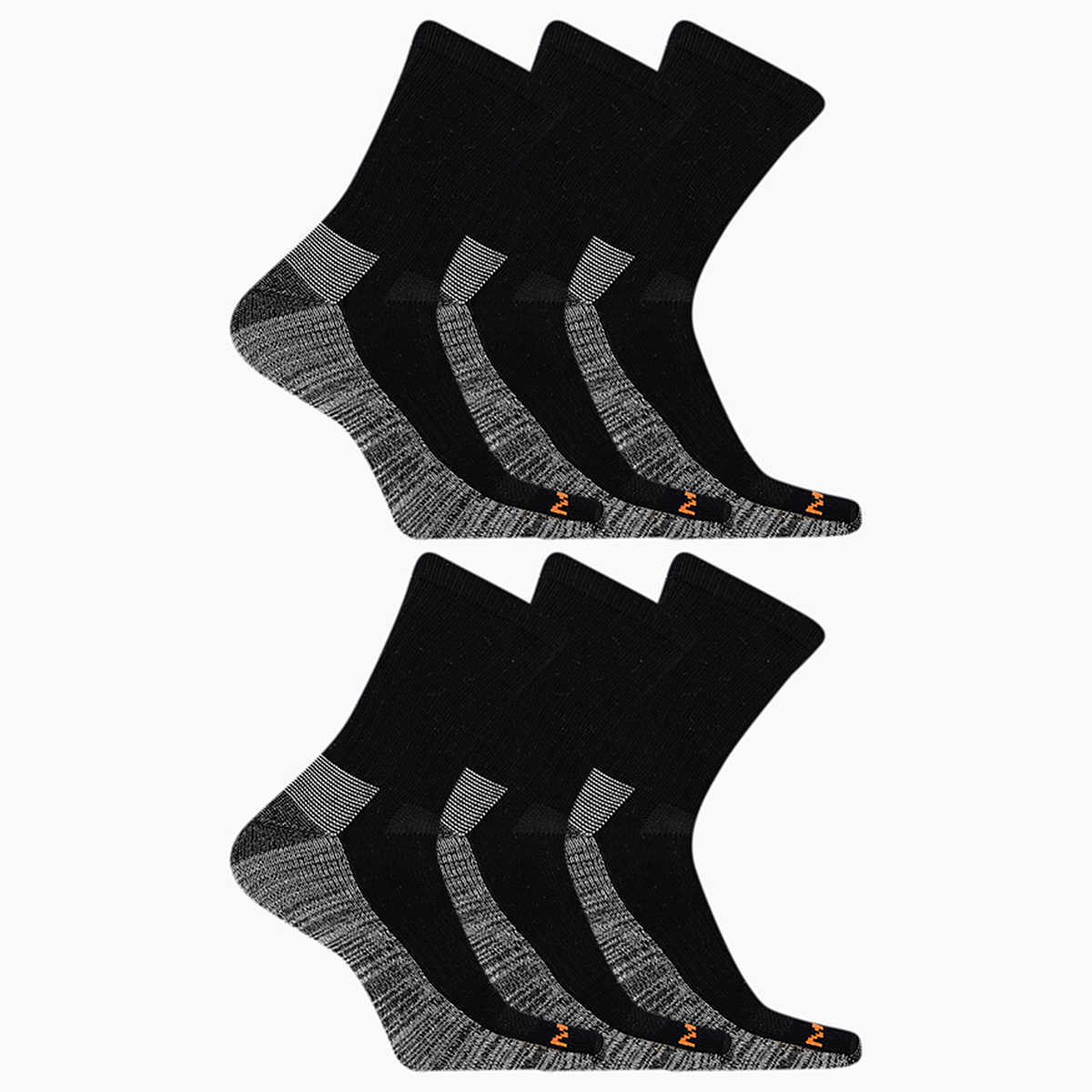 Work Crew Chaussettes 6 Pack