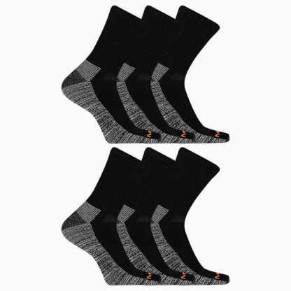 Work Crew Chaussettes 6 Pack
