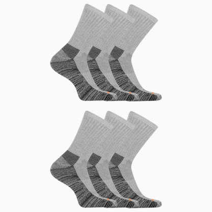Work Crew Chaussettes 6 Pack