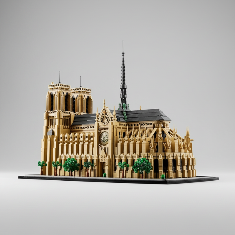 Architecture Series building blocks collection - chaoxingtoys