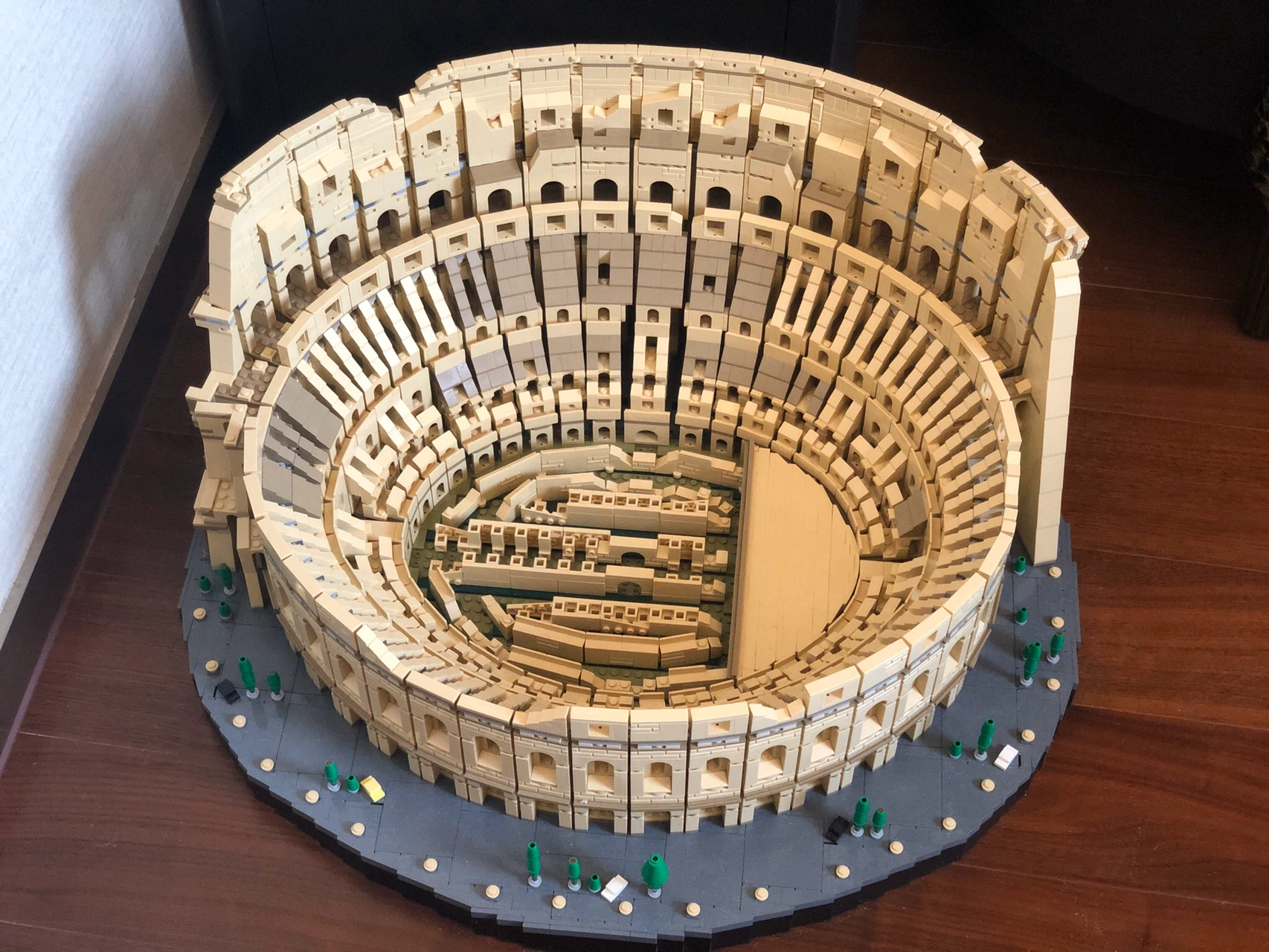 Roman Expert Coliseum building blocks model - chaoxingtoys