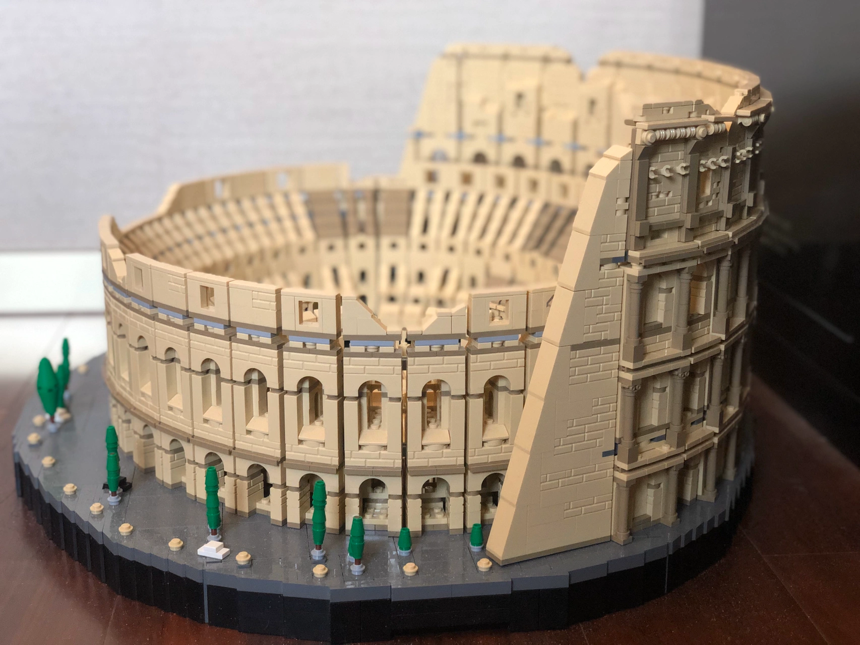 Roman Expert Coliseum building blocks model - chaoxingtoys