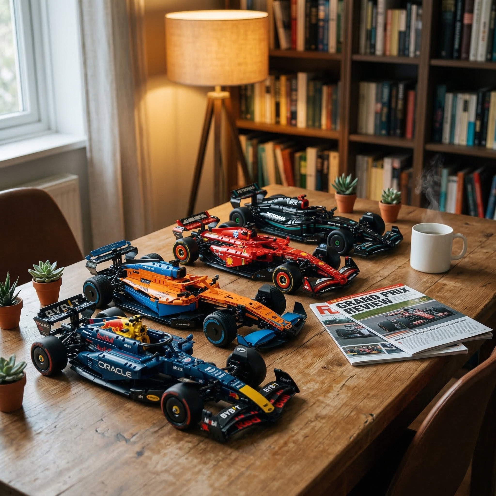 Premium F1 Racing Car Building Blocks – Collectible Formula Car Models (Multi-Style)