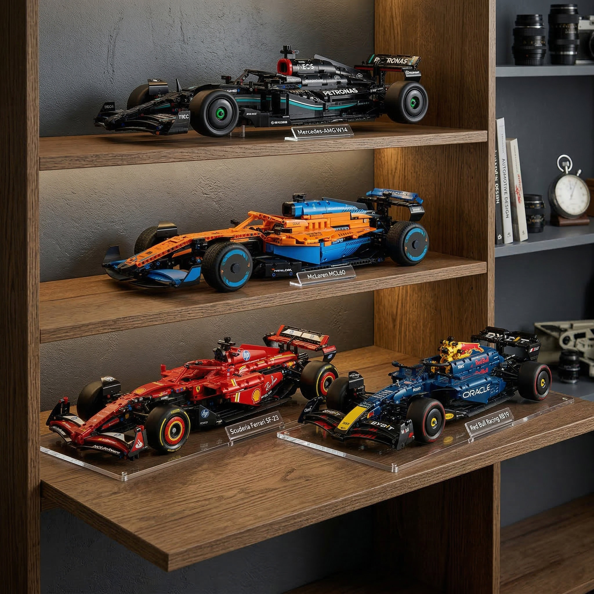 Premium F1 Racing Car Building Blocks – Collectible Formula Car Models (Multi-Style)