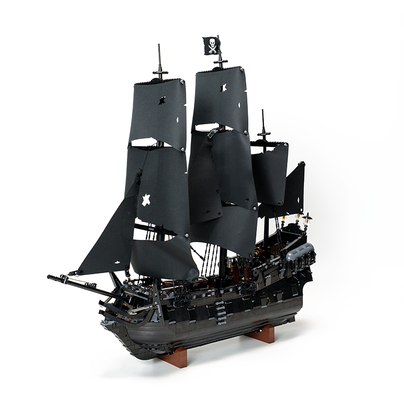 Black Pearl Pirate Ship-chaoxingtoys
