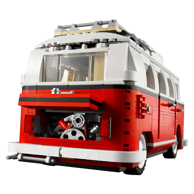 Classic Retro Camper Van building blocks model - chaoxingtoys