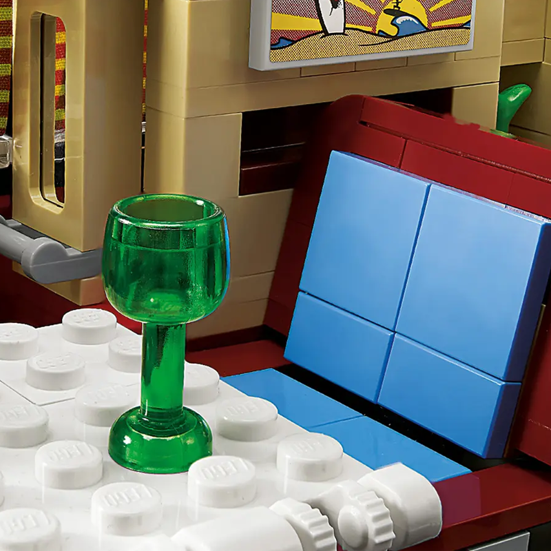 Classic Retro Camper Van building blocks model - chaoxingtoys