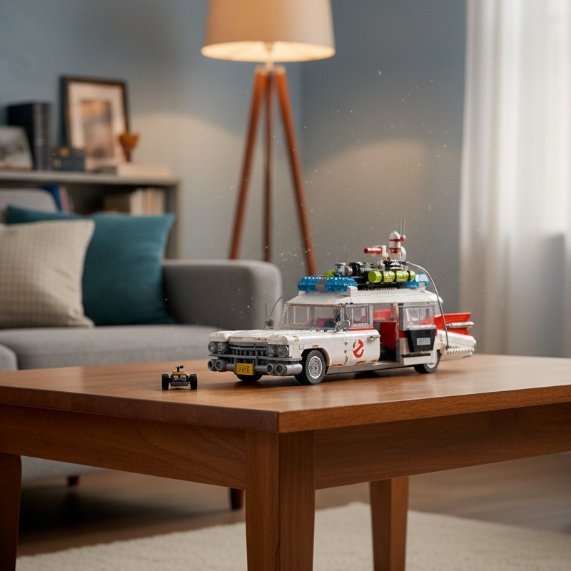 Paranormal Response Utility Vehicle building blocks model - chaoxingtoys