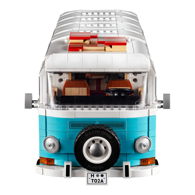 Vintage Camper Van building blocks model - chaoxingtoys