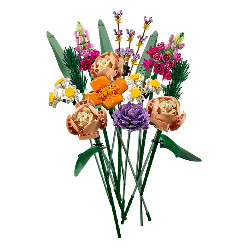 Flower Bouquet building blocks model - chaoxingtoys