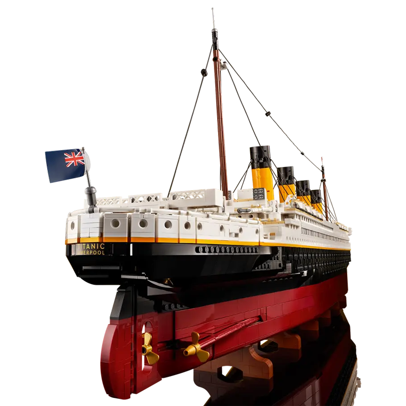 Historic Ocean Luxury Liner building blocks model - chaoxingtoys