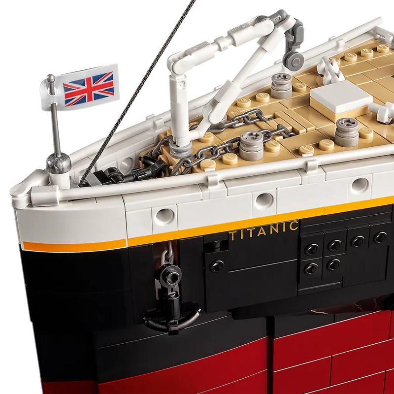 Historic Ocean Luxury Liner building blocks model - chaoxingtoys