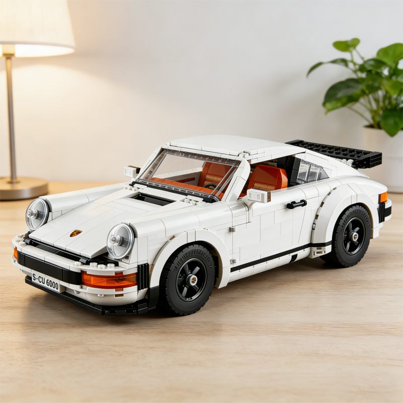 Classic Retro 911 building blocks model - chaoxingtoys