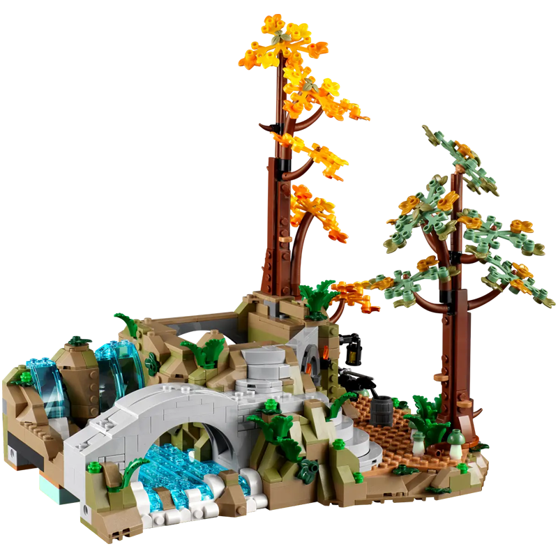 Icons Rivendell building blocks model - chaoxingtoys