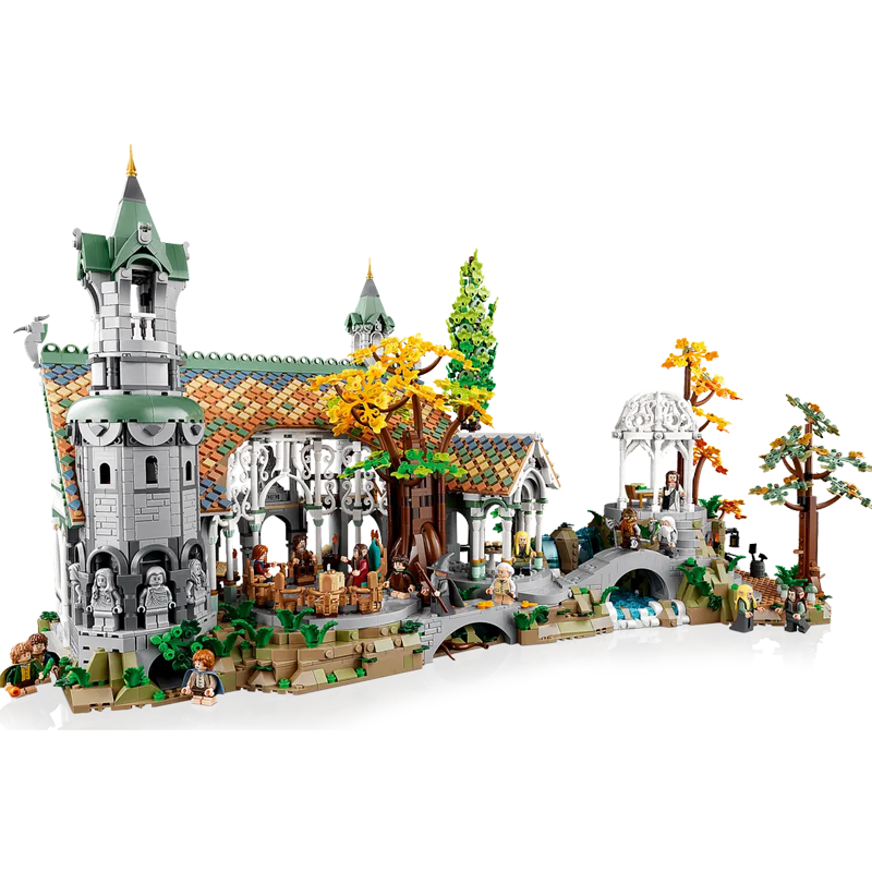 Icons Rivendell building blocks model - chaoxingtoys