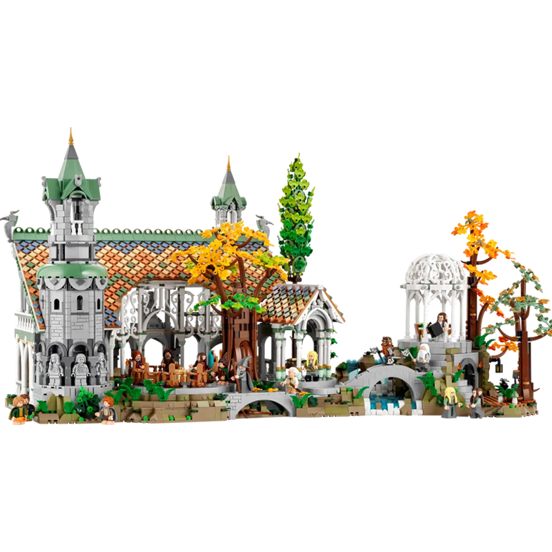 Icons Rivendell building blocks model - chaoxingtoys