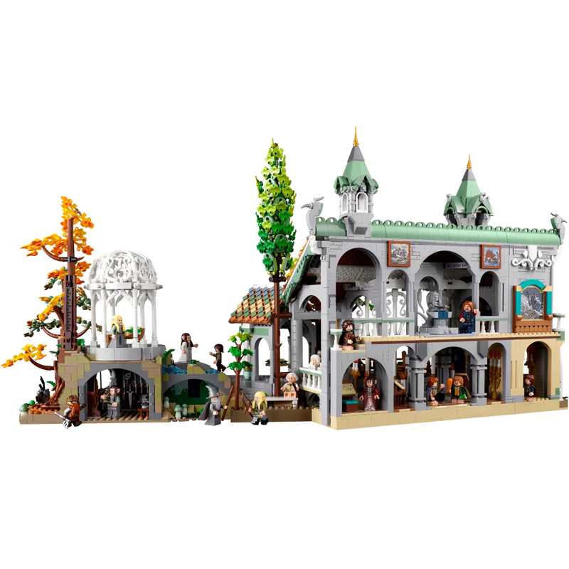 Icons Rivendell building blocks model - chaoxingtoys