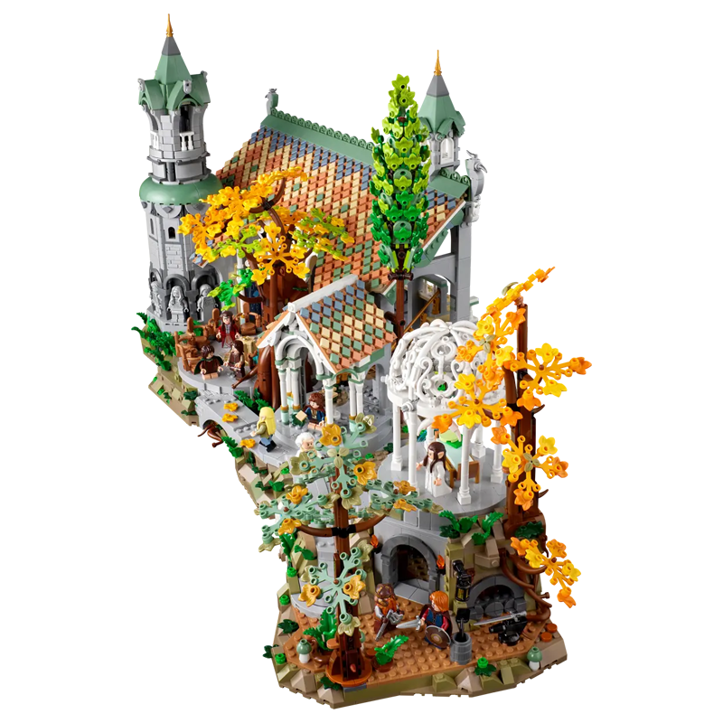 Icons Rivendell building blocks model - chaoxingtoys