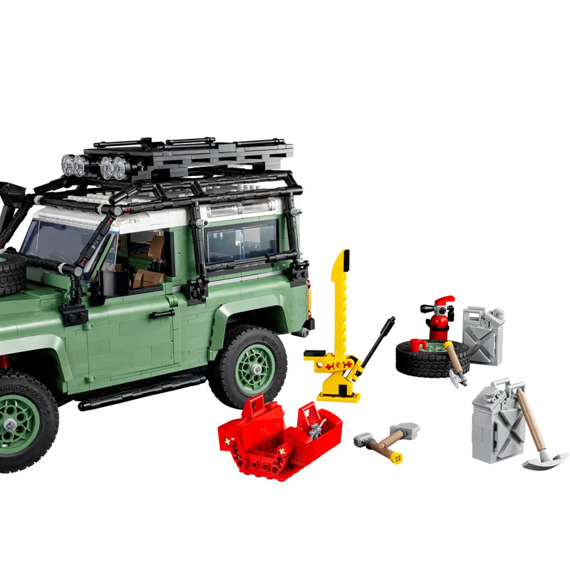 Classic Land Rover Defender building blocks 10317