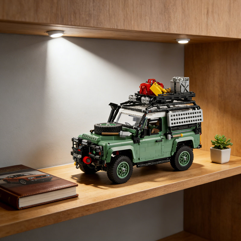 Classic Land Rover Defender building blocks 10317