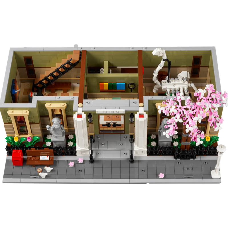 Grand Natural History Museum building blocks model - chaoxingtoys