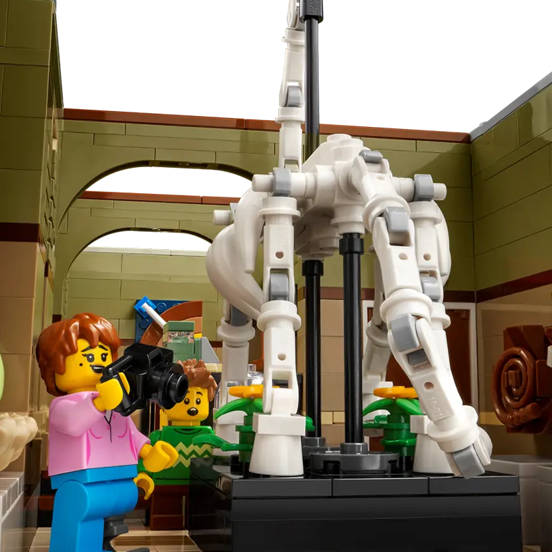 Grand Natural History Museum building blocks model - chaoxingtoys