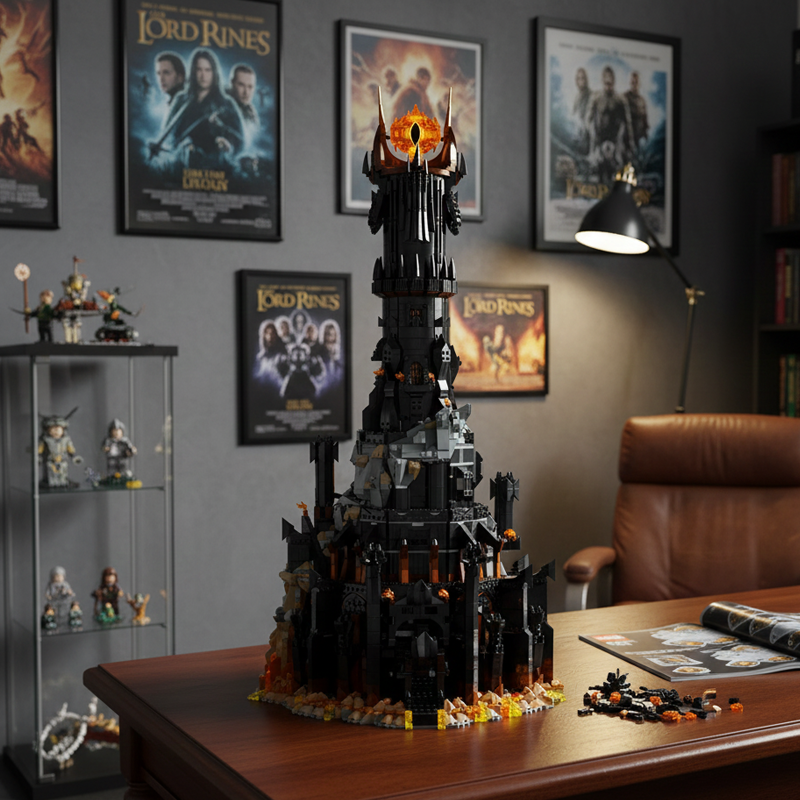 Dark Fortress of the Shadow Realm building blocks model - chaoxingtoys