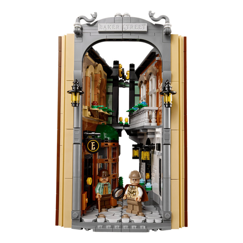 Sherlock Holmes: Book Nook building blocks model - chaoxingtoys