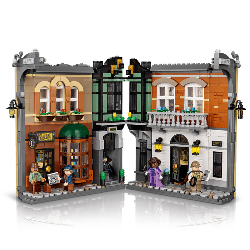 Sherlock Holmes: Book Nook building blocks model - chaoxingtoys