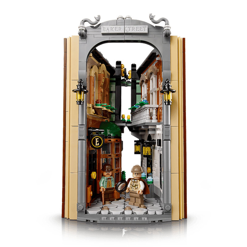 Sherlock Holmes: Book Nook building blocks model - chaoxingtoys