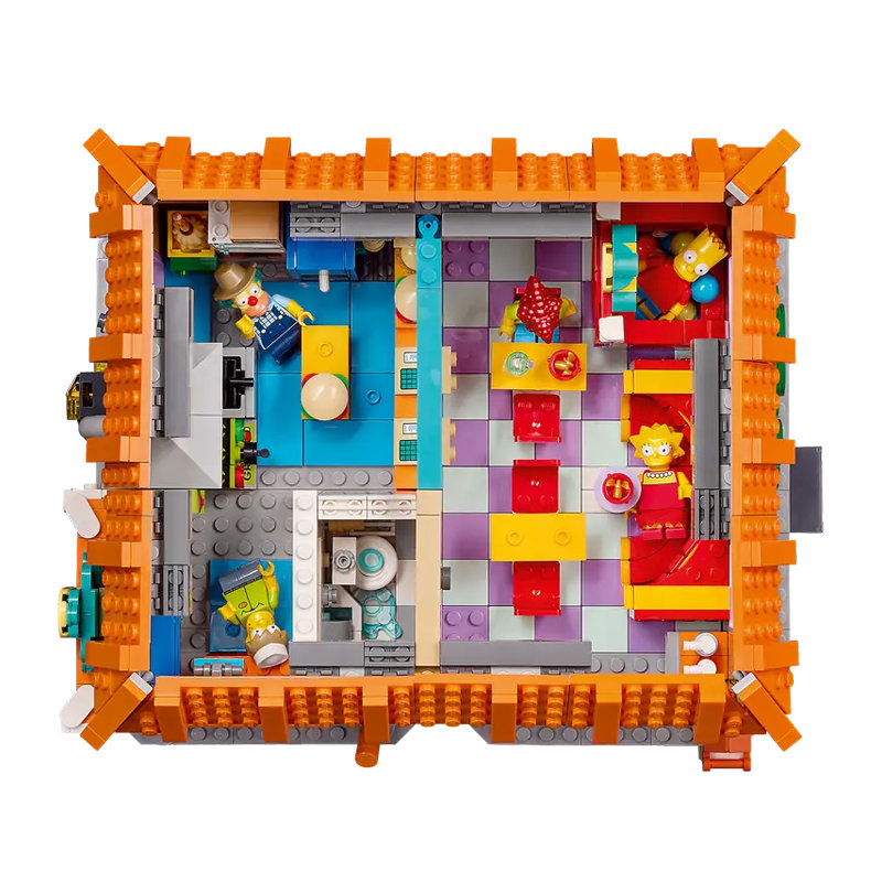 The Simpsons Krusty Burger building blocks 10352
