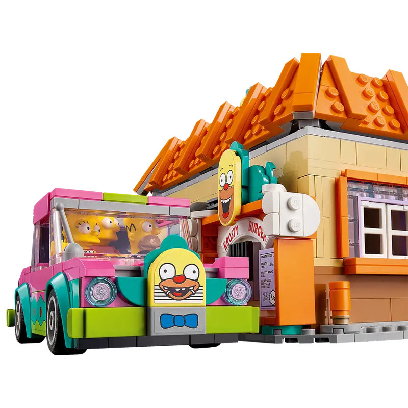 The Simpsons Krusty Burger building blocks 10352