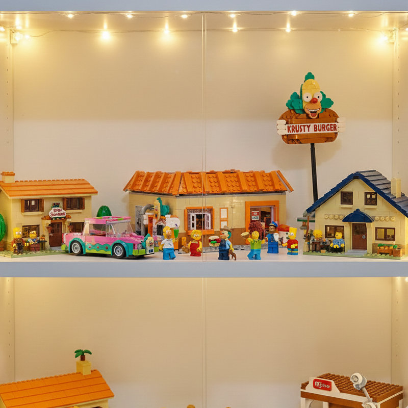 The Simpsons Krusty Burger building blocks 10352