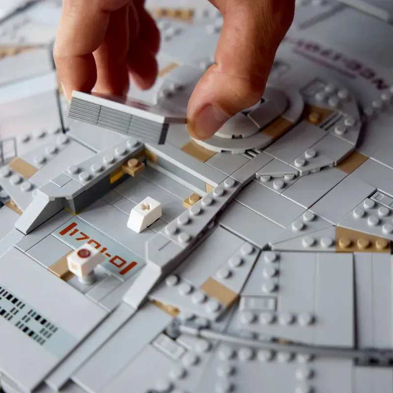 Galactic Flagship Space Cruiser building blocks model - chaoxingtoys