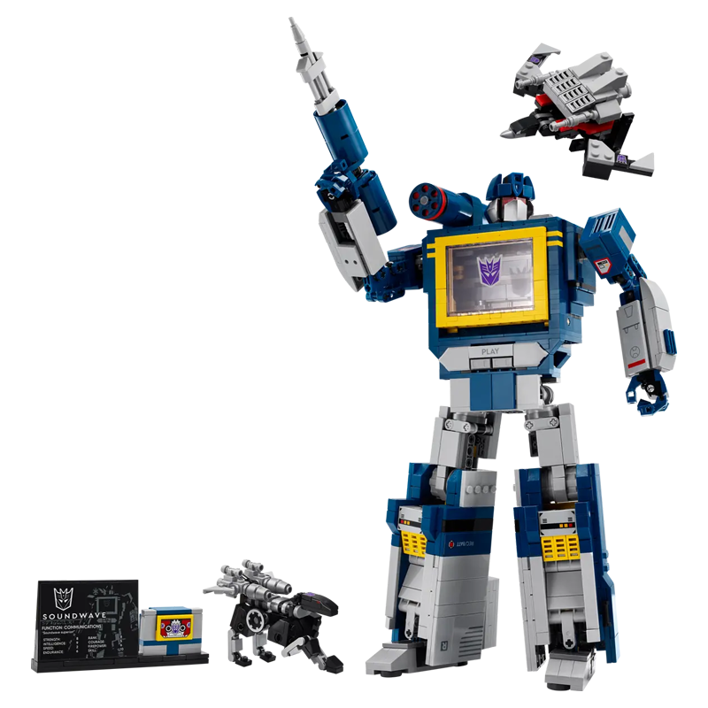 Soundwave building blocks model - chaoxingtoys