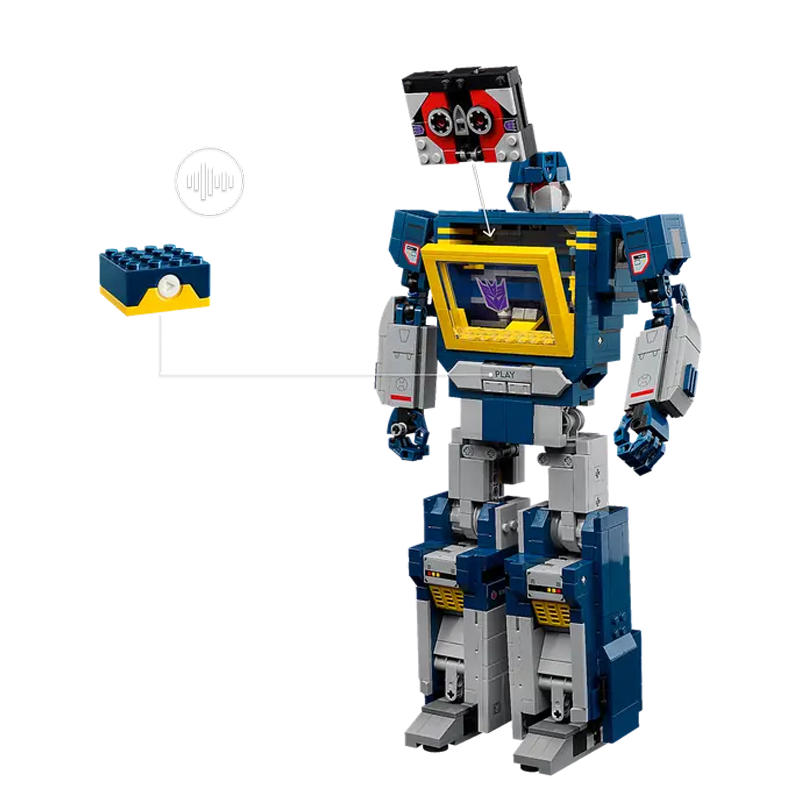 Soundwave building blocks model - chaoxingtoys