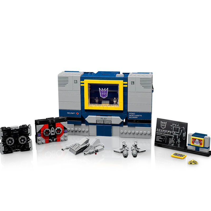 Soundwave building blocks model - chaoxingtoys