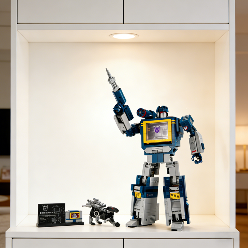 Soundwave building blocks model - chaoxingtoys