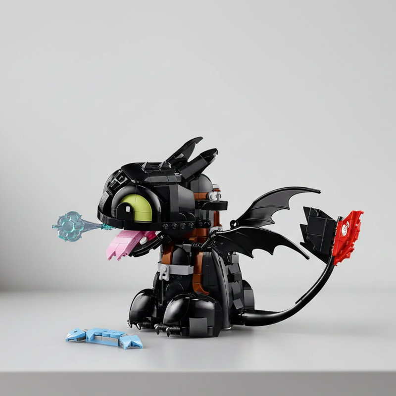 Toothless Dragon building blocks 10375