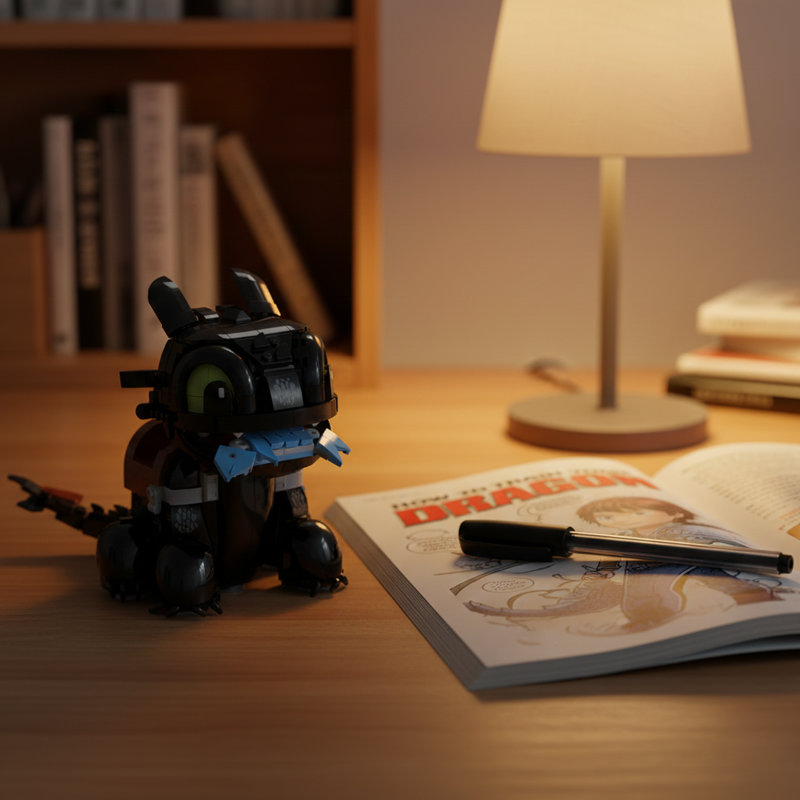 Toothless Dragon building blocks 10375