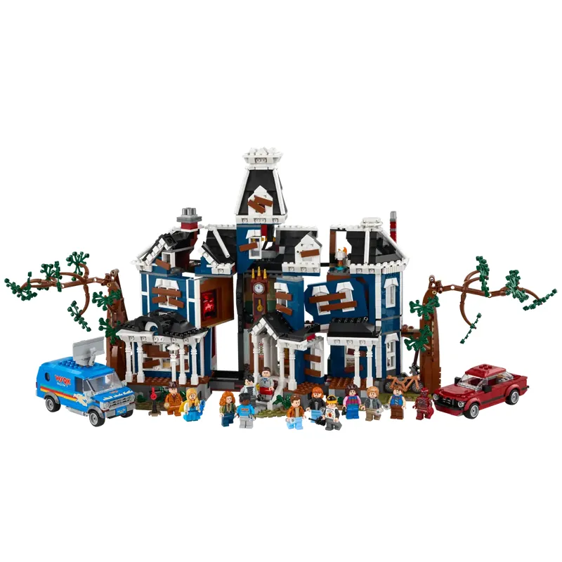 Retro Mystery Haunted House Set building blocks model - chaoxingtoys