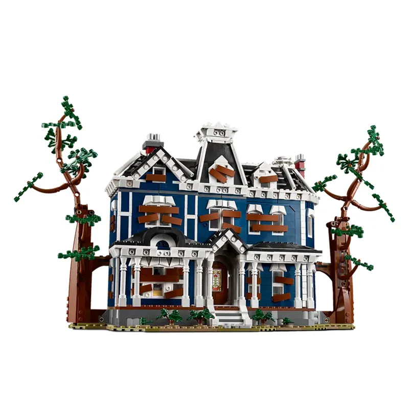Retro Mystery Haunted House Set building blocks model - chaoxingtoys