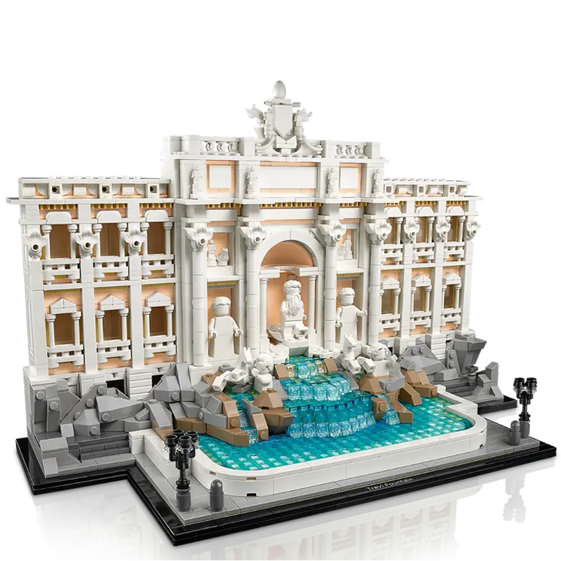Architecture Fountain 21062 building blocks model - chaoxingtoys