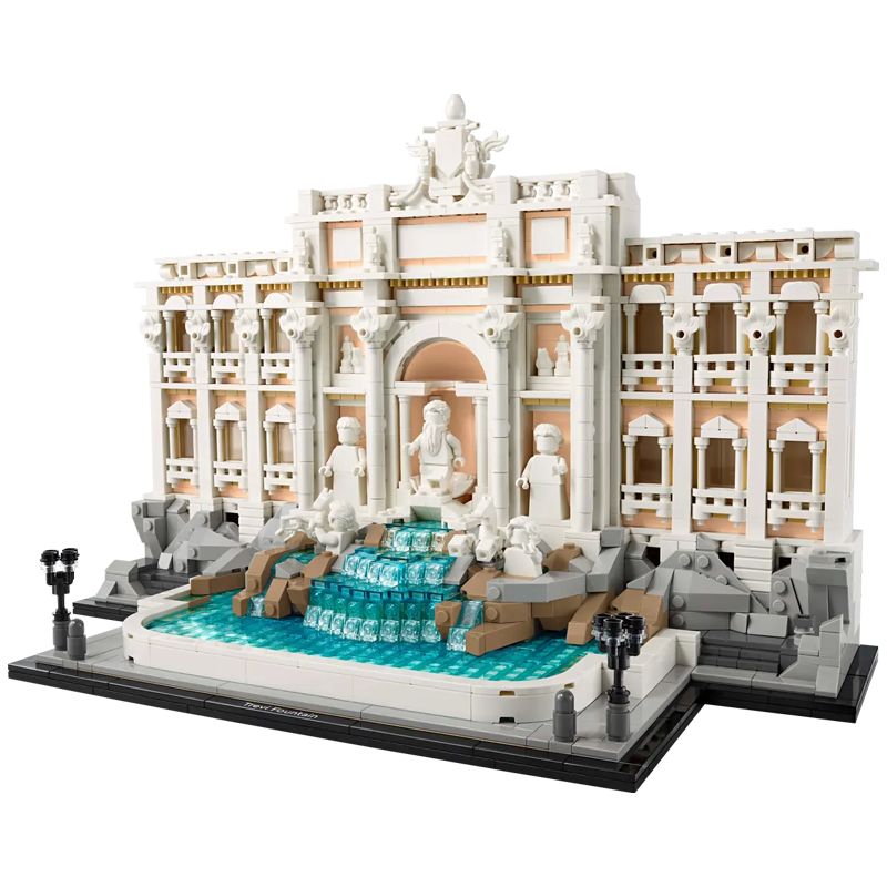 Architecture Fountain 21062 building blocks model - chaoxingtoys