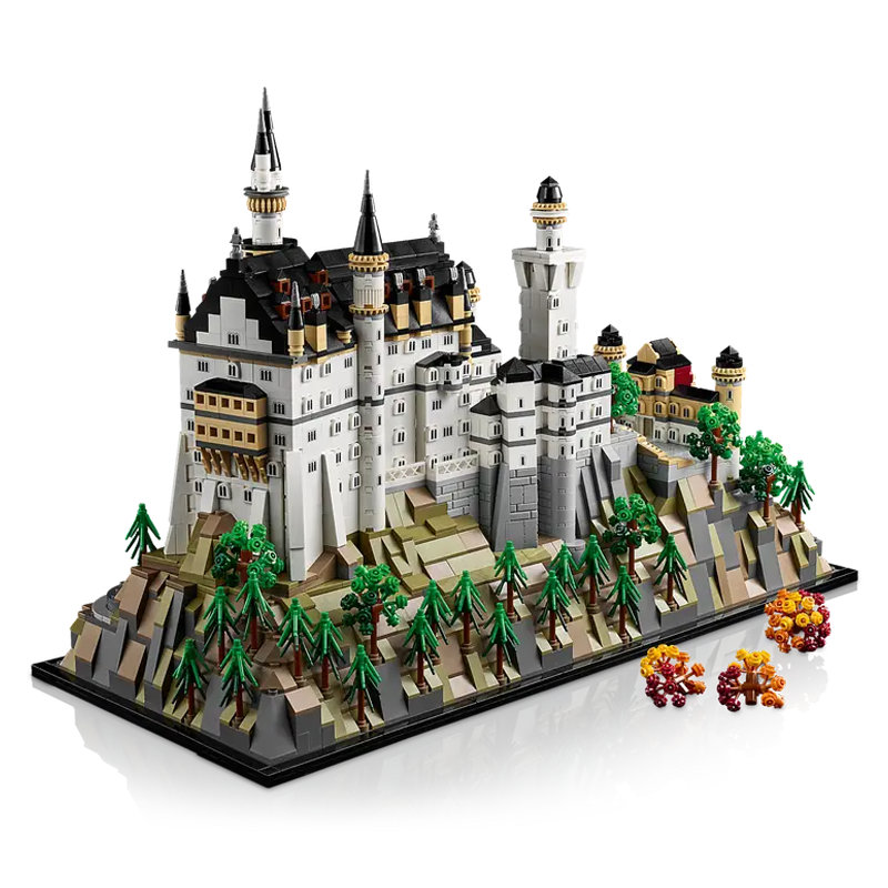 Neuschwanstein Castle building blocks 21063